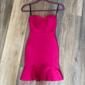 super cute pink tight dress WORN ONCE